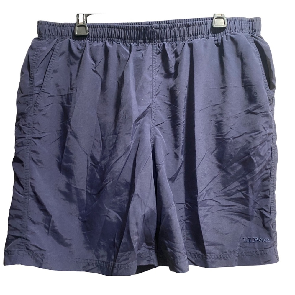 Men’s LL Bean Classic Supplex Sport Shorts size‎ Large, Navy